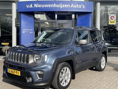 Blauw Occasion 2021 Jeep Renegade Limited SUV | € 23.950 (Eerlijke prijs)