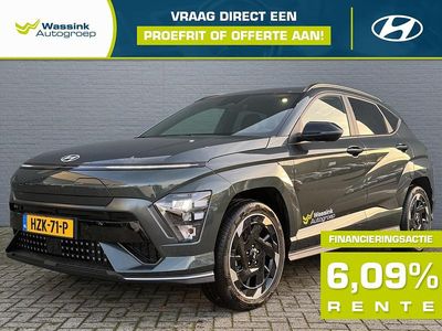Cypress green (groen metallic) Occasion 2025 Hyundai Kona N Line SUV | € 35.800 (Eerlijke prijs)