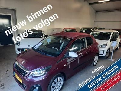 Paars (metallic) Occasion 2016 Peugeot 108 Collection Cabriolet | € 7.495 (Goede deal)