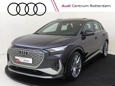 Occasion Audi Q4 e-tron Basis 220 kW (300 PK) 2021 Paars (metallic) SUV