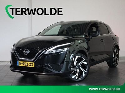 Zwart Occasion 2022 Nissan Qashqai Tekna SUV | € 25.945 (Eerlijke prijs)
