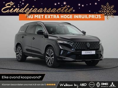 Zwart Nieuw 2025 Renault Espace Iconic MPV | € 51.945 (Eerlijke prijs)
