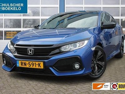Occasion Honda Civic Elegance 129 PK (94 kW) 2018 Blauw Hatchback