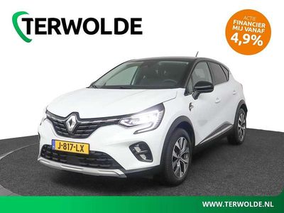 Blanc nacré / noir étoilé Occasion 2020 Renault Captur Intens SUV | € 19.945 (Eerlijke prijs)