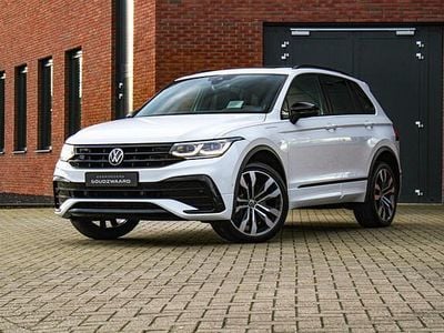 Wit (metallic) Occasion 2021 VW Tiguan R-line SUV | € 28.950 (Eerlijke prijs)