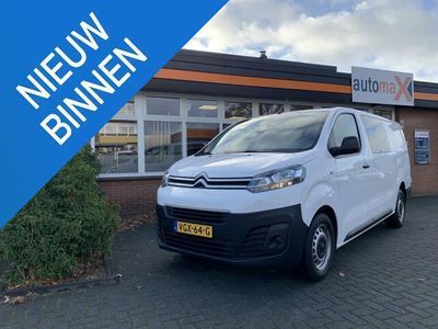 tweedehands Citroën Jumpy 2.0 BlueHDI 120 XL Club DC | Dealer onderhouden | Dubbel cabine | Multimedia |