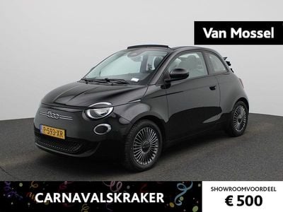 Occasion Fiat 500e Icon 86 kW (118 PK) 2022 Zwart Cabriolet