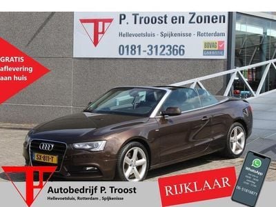Occasion Audi A5 Cabriolet S-Line 211 PK (155 kW) 2012 Bruin Cabriolet