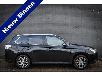 Zwart Occasion 2015 Mitsubishi Outlander Instyle SUV | € 9.950 (Super prijs)