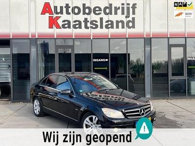 Zwart (metallic) Occasion 2010 Mercedes C180 Business Sedan | € 3.998 (Super prijs)