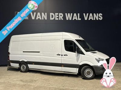 tweedehands Mercedes Sprinter 316 NGT Automaat L3H2 *Post NL inrichting* Euro6 Camera sidebars, 270 graden achterdeuren, schappen, doorloopdeur