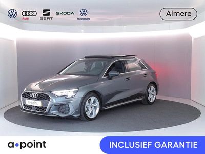 Grijs Occasion 2023 Audi A3 Sportback S-Line Hatchback | € 29.849 (Eerlijke prijs)