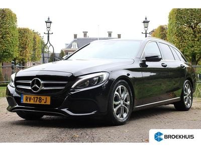 Zwart Occasion 2017 Mercedes C200 Prestige Stationwagen | € 20.895 (Iets duurder)