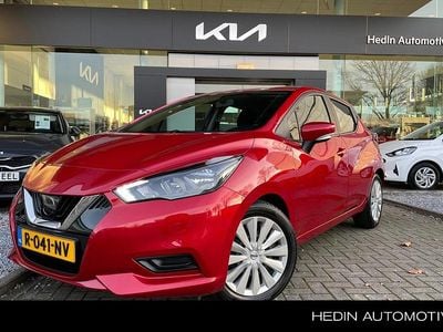 Rood Occasion 2022 Nissan Micra Acenta Hatchback | € 12.745 (Eerlijke prijs)