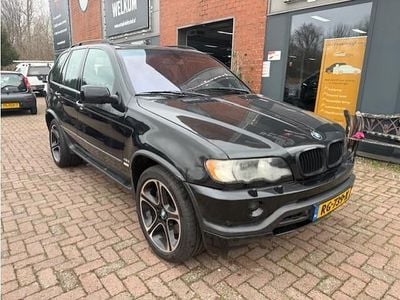 Zwart Occasion 2002 BMW X5 SUV | € 7.900
