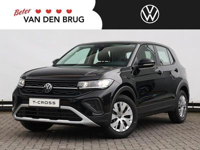 Zwart Nieuw 2025 VW T-Cross Edition SUV | € 29.775 (Goede deal)