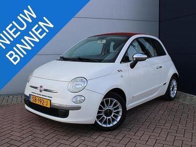 Wit Occasion 2012 Fiat 500C Lounge Cabriolet | € 6.450 (Eerlijke prijs)
