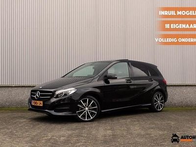 Zwart Gebruikt 2015 Mercedes B180 Ambition MPV | € 12.900 (Iets duurder)