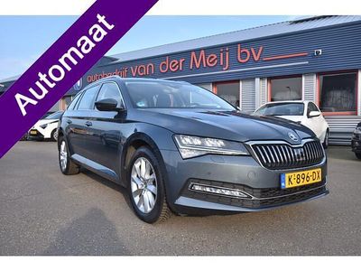 Grijs Occasion 2021 Skoda Superb Business Line Stationwagen | € 21.450 (Eerlijke prijs)