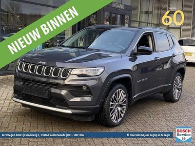Grijs (metallic) Occasion 2022 Jeep Compass Limited SUV | € 24.950 (Eerlijke prijs)