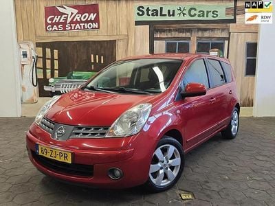 Rood Occasion 2008 Nissan Note Acenta MPV | € 3.495 (Eerlijke prijs)
