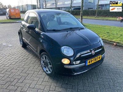 Zwart Occasion 2012 Fiat 500 Lounge Hatchback | € 5.250 (Eerlijke prijs)