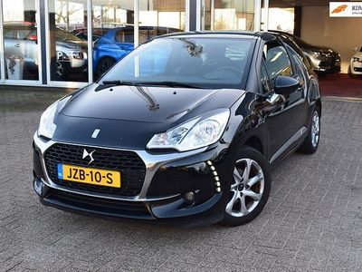Occasion DS Automobiles DS3 So Chic 110 PK (80 kW) 2019 Zwart (metallic) Hatchback