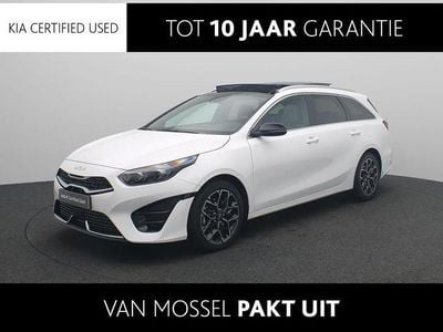Wit, metallic lak Gebruikt 2024 Kia Ceed Sportswagon GT-Line Stationwagen | € 27.440 (Duur)