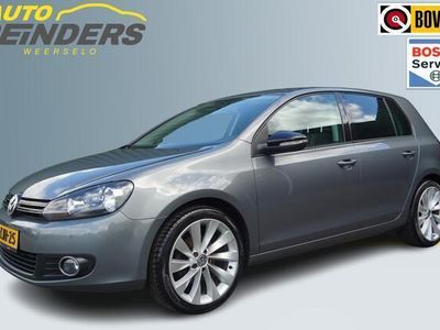 tweedehands VW Golf VI 1.4TSI Highline 122pk 5-drs + Navi/ Camera/ 18inch/ Sportstoelen/ Mooi!