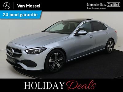 Zilver, metallic lak Gebruikt 2022 Mercedes C180 Luxury Sedan | € 35.945 (Eerlijke prijs)
