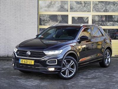 Zwart Occasion 2021 VW T-Roc R-line SUV | € 21.950 (Goede deal)