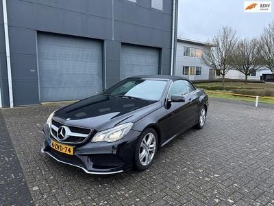 Occasion Mercedes E250 AMG 211 PK (155 kW) 2013 Zwart Cabriolet