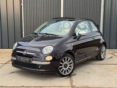 Paars Occasion 2013 Fiat 500C Lounge Cabriolet | € 4.450 (Goede deal)