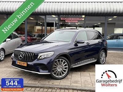 Blauw (metallic) Gebruikt 2018 Mercedes GLC250 AMG SUV | € 33.950 (Eerlijke prijs)