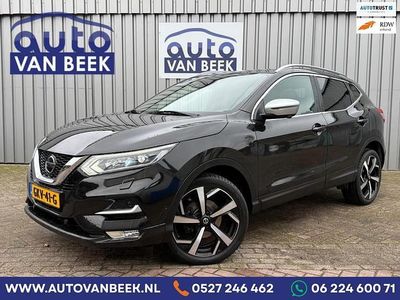 Zwart Occasion 2019 Nissan Qashqai Tekna+ SUV | € 16.500 (Eerlijke prijs)