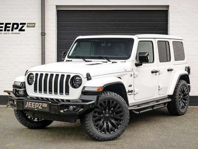 tweedehands Jeep Wrangler Unlimited 2.0T Sahara - 20" Lmv - Open Sky - Side