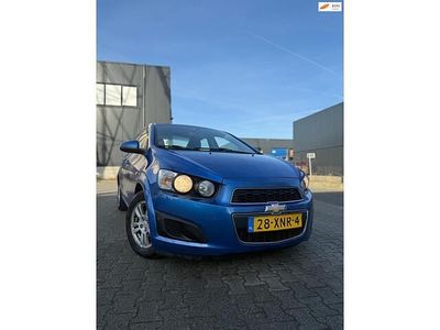 Occasion Chevrolet Aveo LT 101 PK (74 kW) 2012 Blauw Sedan