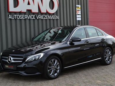 tweedehands Mercedes C180 Business Solution Leer/Navi/LED/Automaat/1e eigena