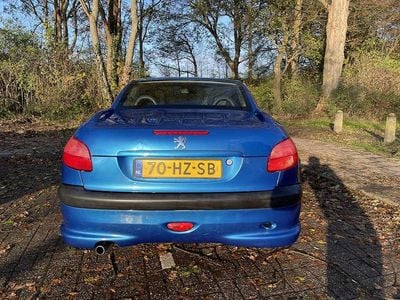Occasion Peugeot 206 109 PK (80 kW) 2002 Blauw Cabriolet