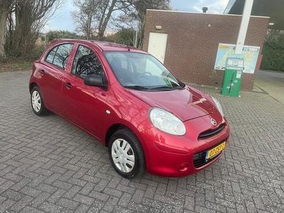 Rood Occasion 2013 Nissan Micra S Hatchback | € 2.999 (Goede deal)