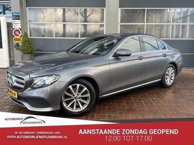 tweedehands Mercedes E200 Premium Bj 2017 NL auto Km 80.000 Trekhaak,17inch,