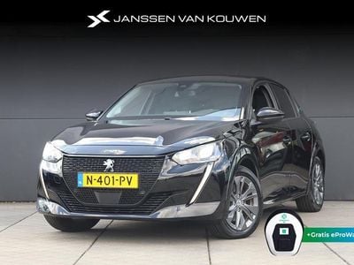Zwart Gebruikt 2021 Peugeot e-208 Allure Hatchback | € 13.895 (Goede deal)