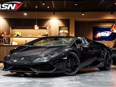 Occasion Lamborghini Huracán 610 PK (448 kW) 2017 Zwart Cabriolet