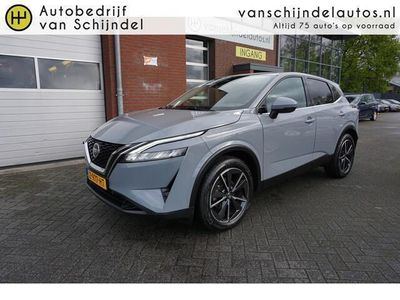 tweedehands Nissan Qashqai 1.3 MHEV Xtronic N-Style AUTOMAAT LUXE! 15.256 KM 1E EIGENAAR - NAVI - 360° CAMERA - PDC V+A - ADAPT. CRUISE - LED - APPLECARPLAY/ANDROID - 19'' LMV - DODEHOEK SENSOR - PARKEERASSISTENT - KEYLESS - CLIMA ETC