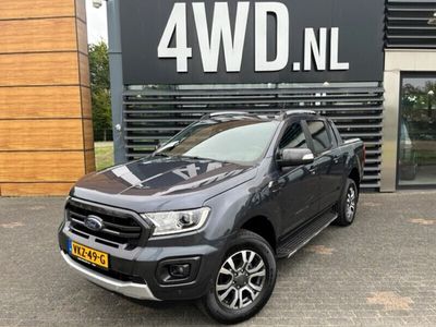 tweedehands Ford Ranger 2.0 TD AUT 213 PK 2 PERS VAN LEDER NAVI CLIMA CRUISE 3500 KG 6 MND GAR € 32295 excl Auto in zeer goede staat dealer onderhouden schade vrij NAP 50.677 KM MAG 3500 KG TREKKEN afleverpakket garantie naar keuze