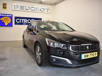 Zwart (metallic) Occasion 2017 Peugeot 508 GT-line Sedan | € 15.750 (Iets duurder)