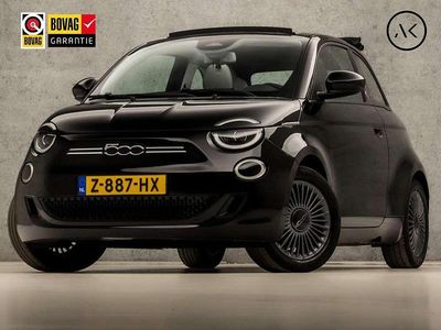Zwart Gebruikt 2021 Fiat 500e Icon Cabriolet | € 17.945 (Super prijs)