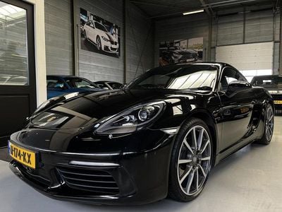 Zwart, metallic lak Gebruikt 2017 Porsche 718 Cayman Coupé | € 49.950