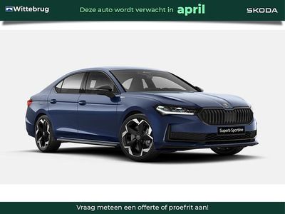 Blauw Nieuw 2026 Skoda Superb Business Line Hatchback | € 53.790 (Goede deal)