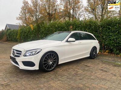 tweedehands Mercedes 200 C-KLASSE EstateEstate Automaat AMG pakket Leer Pano-dak 2015